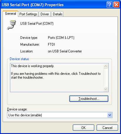 Configuring Windows USB Ports
